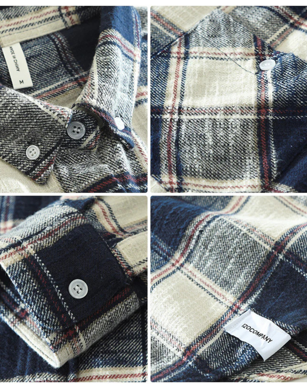 Roman plaid shirt