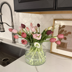 Artificial tulip arrangement