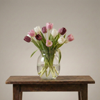 Artificial tulip arrangement