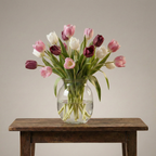 Artificial tulip arrangement