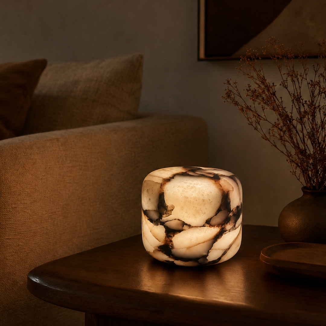 Marble glow light