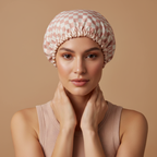 Showercap — Satin & waterproof