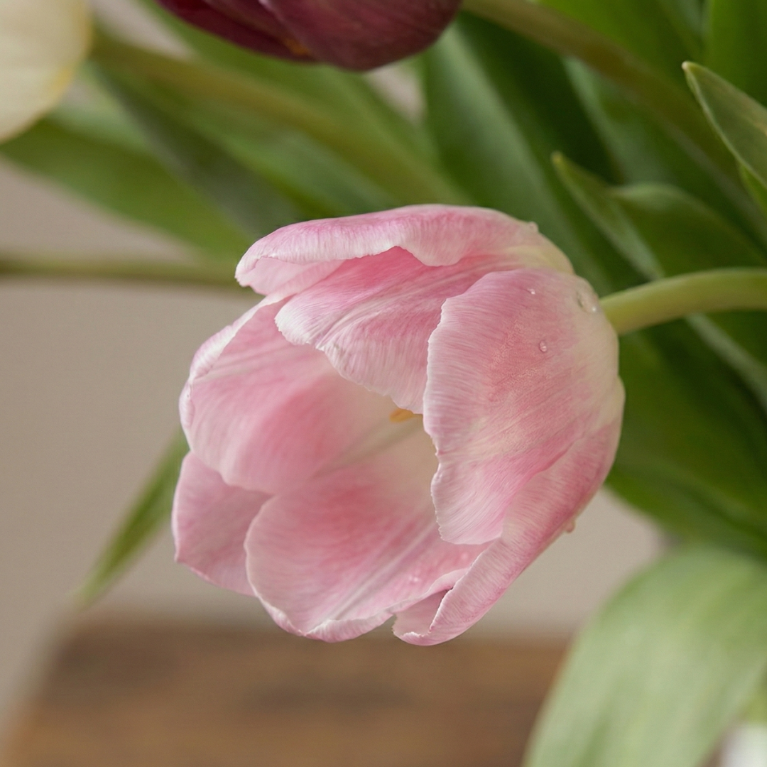 Artificial tulip arrangement