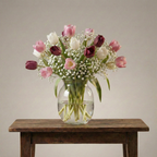Artificial tulip arrangement