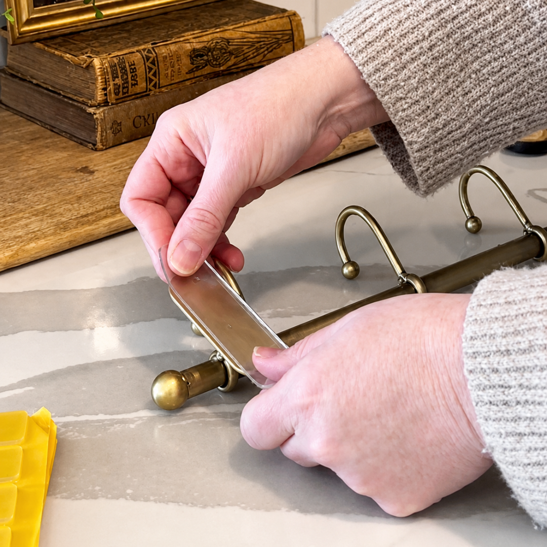 Antiqued metal wall hooks
