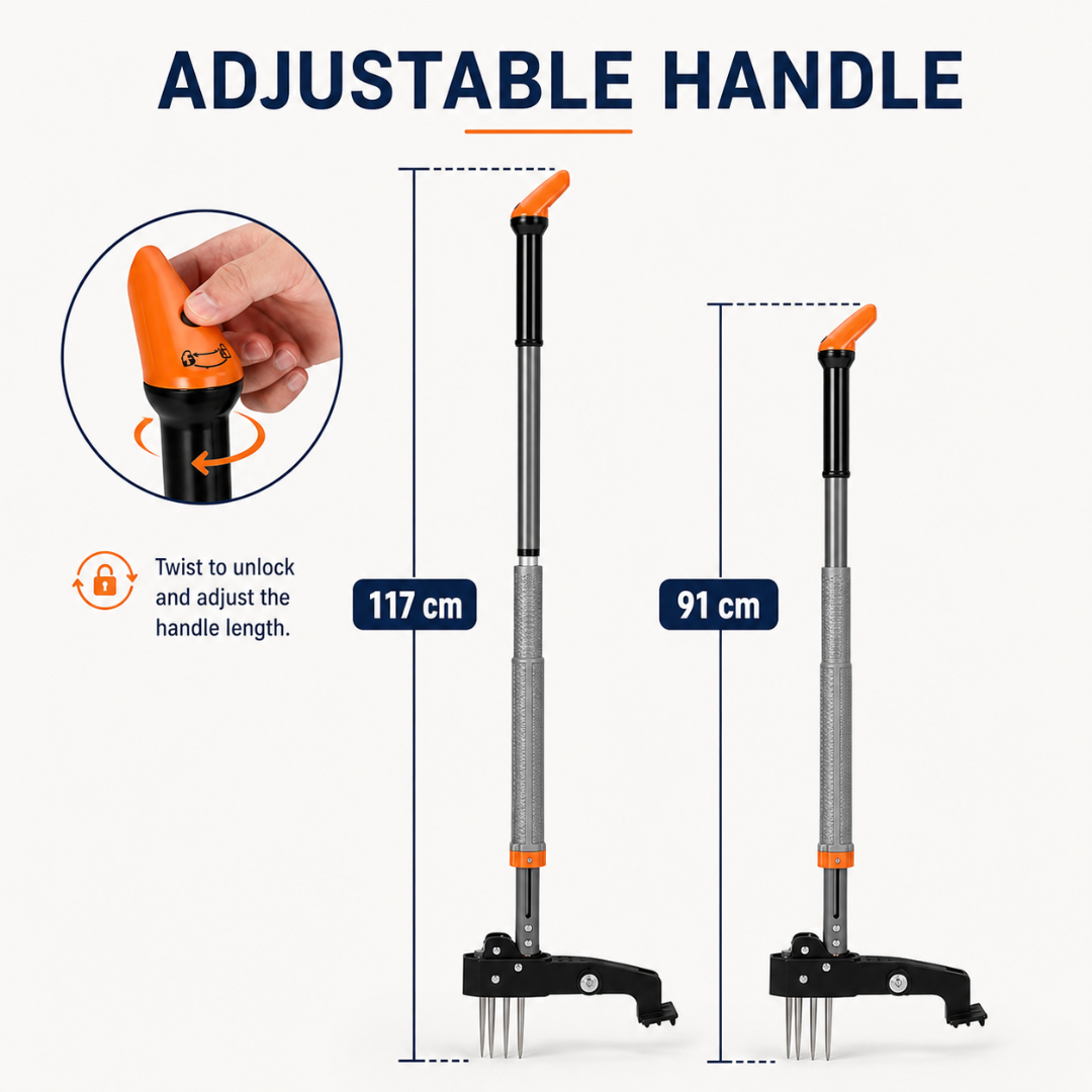 Stand-up weed puller
