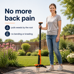 Stand-up weed puller