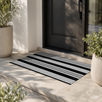Outdoor entryway rug