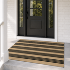 Outdoor entryway rug