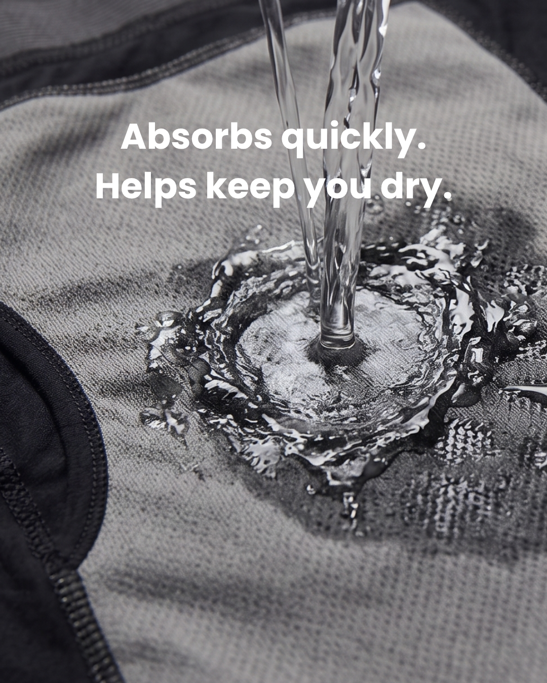 Men’s absorbent boxer briefs
