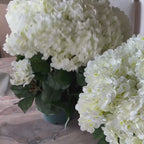 Faux Hydrangea Arrangement